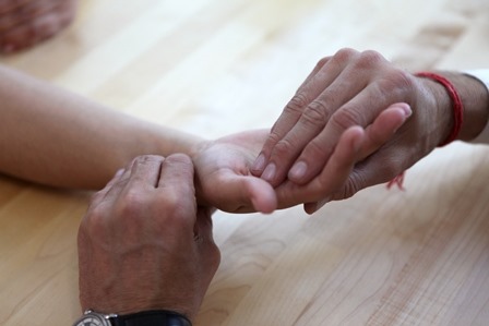 Ayurveda wellness background